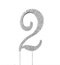 Silver Rhinestone Number-2