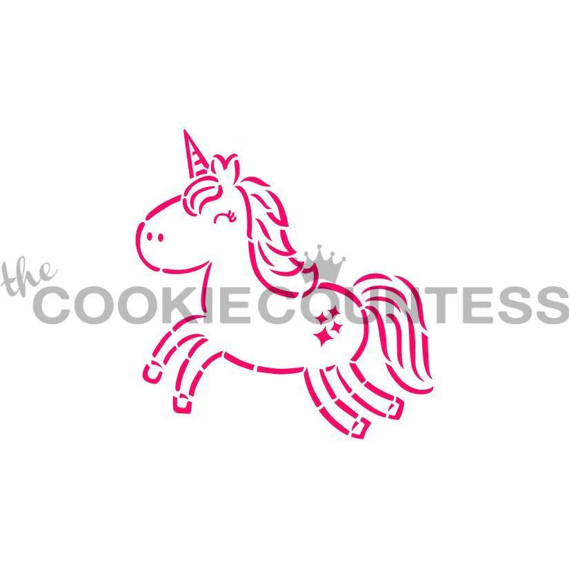 Cutie Unicorn PYO Stencil