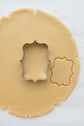 Frame Plaque Cookie Cutter #5, 3 1/2”