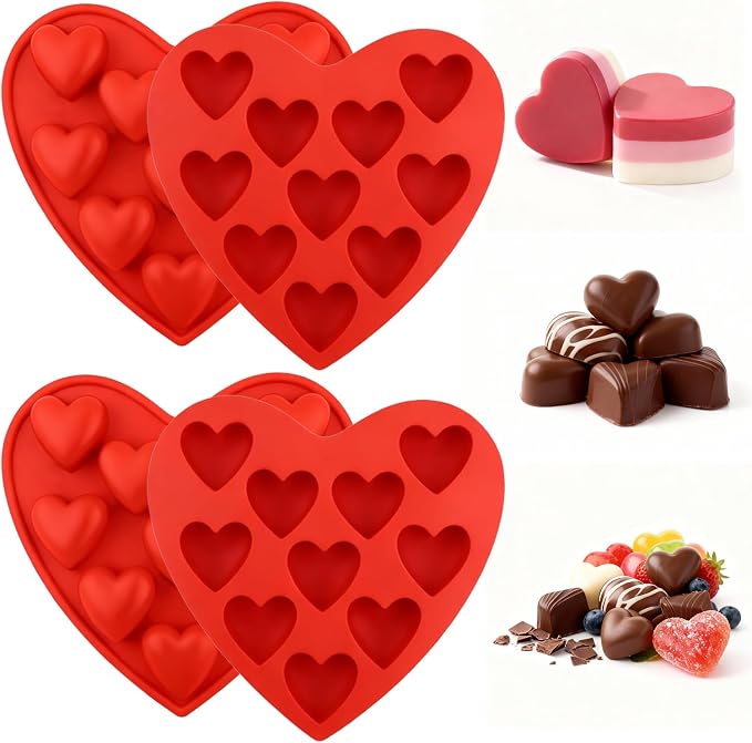 Heart Silicon Molds