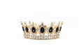 5” Rosegold/Black Rhn Crown