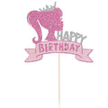 Cake Topper-Barbie Happy Birthday