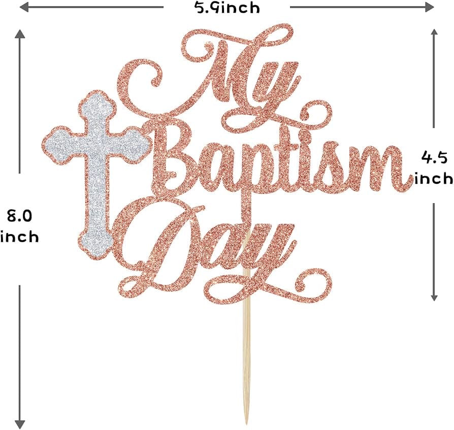 Cake Topper-My Baptism Day