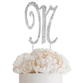 Rhinestone Letter Topper-M