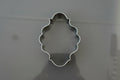 Frame Plaque Cookie Cutter #2, 3 1/2”