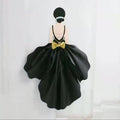 Cake Topper- Doll Black Dress