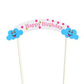 Cake Topper-Cloud Happy Birthday
