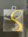 4” Gold Cursive Letter Topper-S
