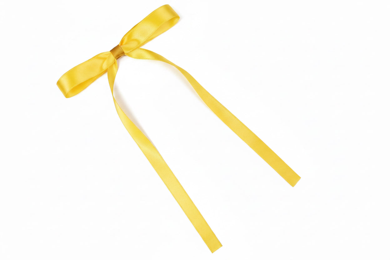 Yellow bow