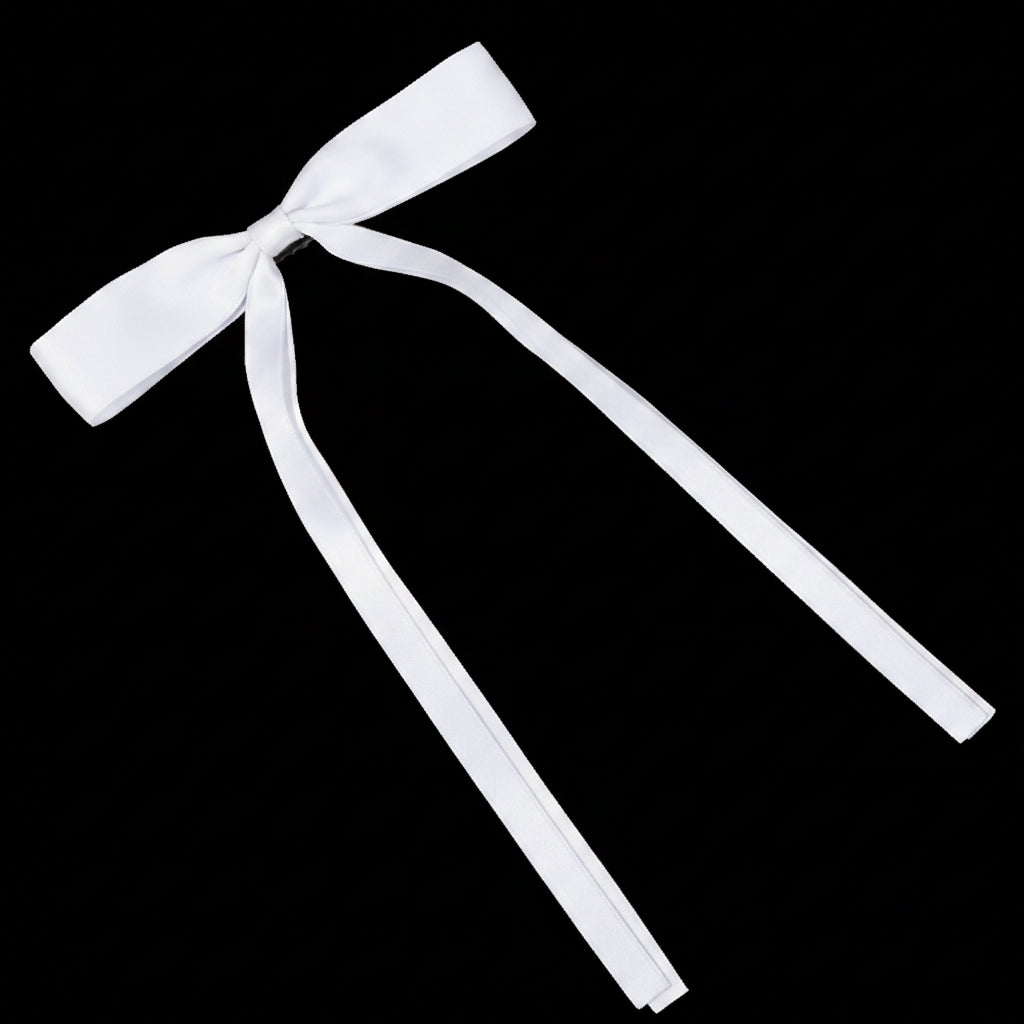 White bow