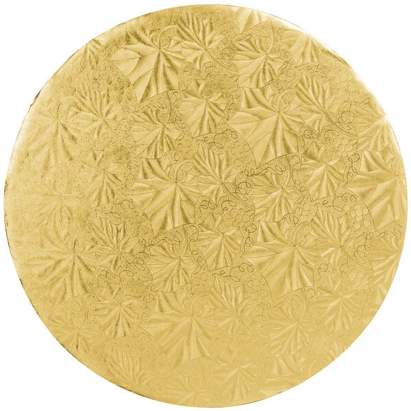 8" Round Gold Drum