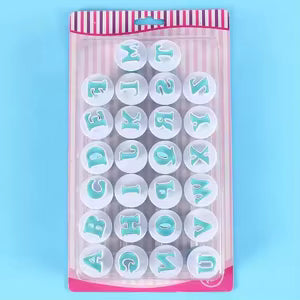 Push Eay Mini Lowercase Alphabet Cutters