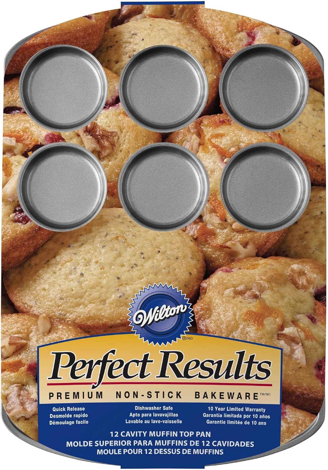 Wilton-12 Cavity muffin top pan