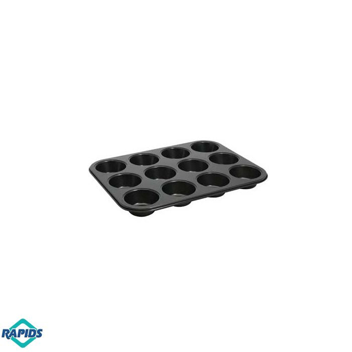 Choice-12 cup Carbon steel muffin pan