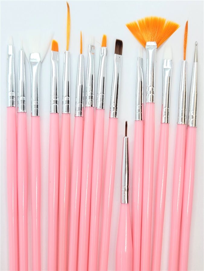 Art brushes 15 pcs