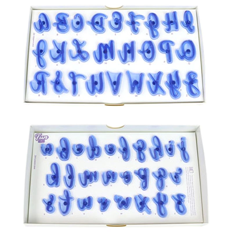 Upper Letter Stamping Set-Dark Blue