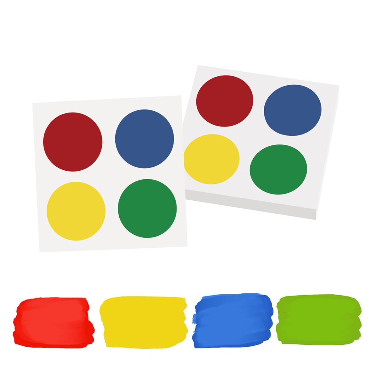 Cookie Countess edible paint palette-Primary