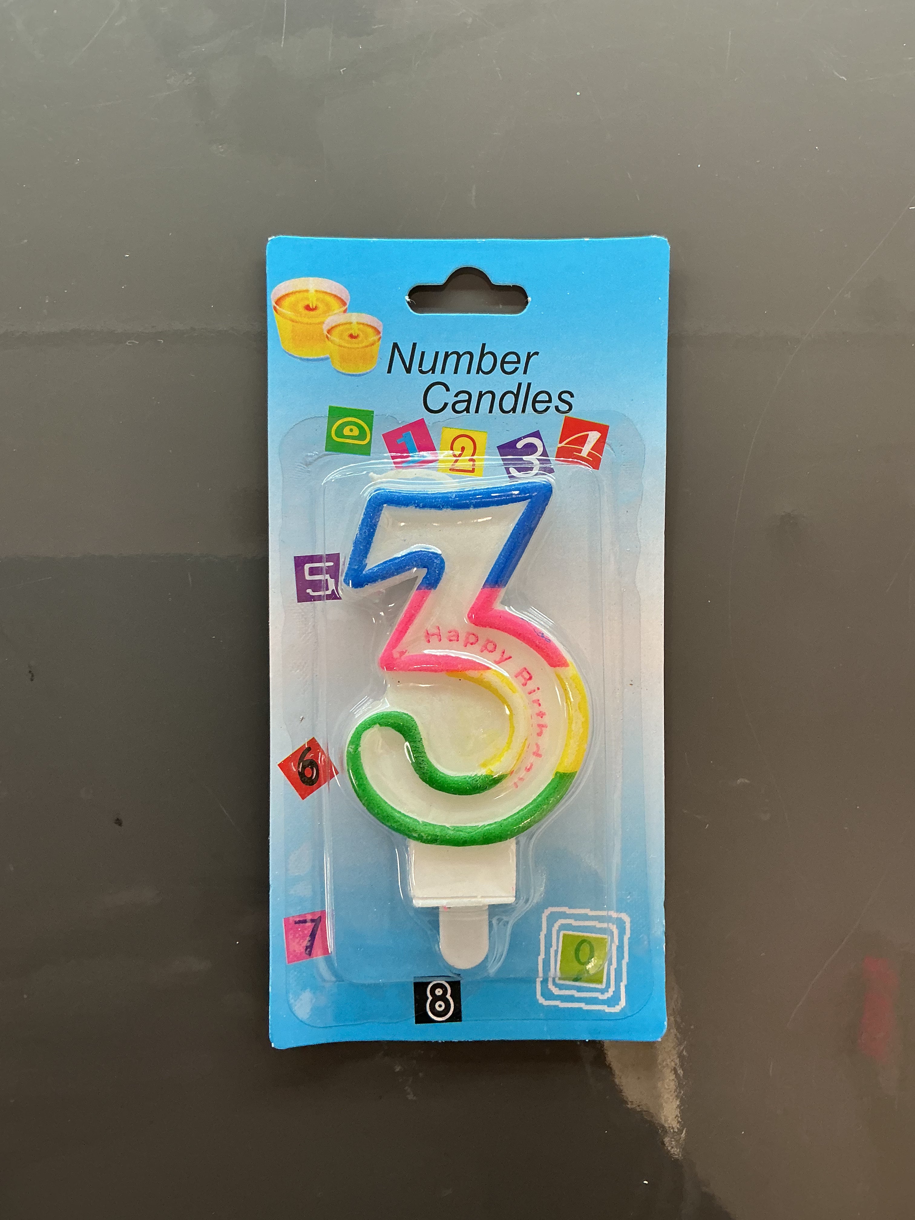Rainbow Candle-3