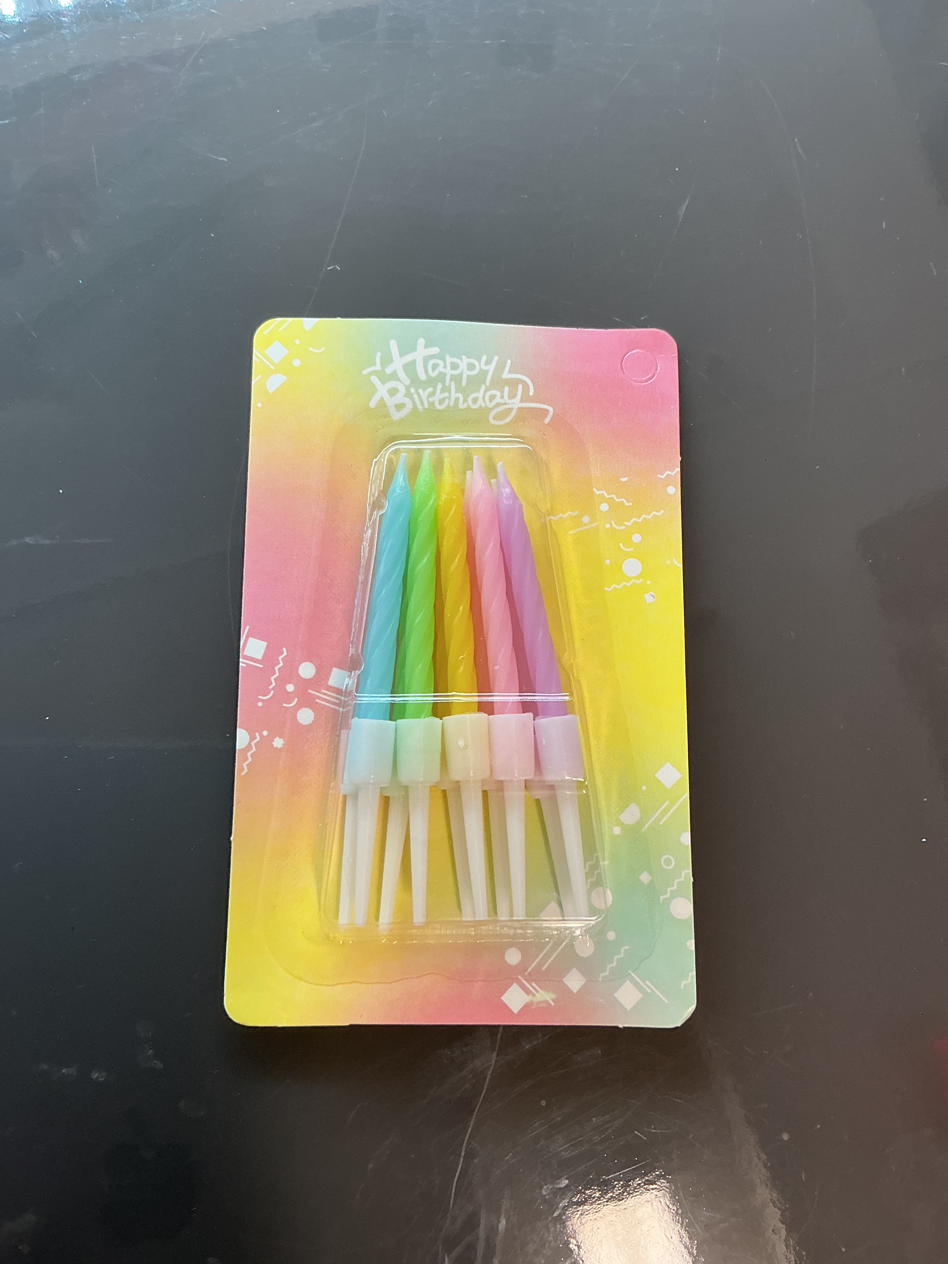 Mini candles-Pastel