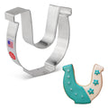 Horseshoe Cookie Cutter, 4"