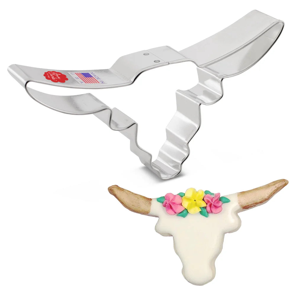 Longhorn Cookie Cutter 6 1/4"