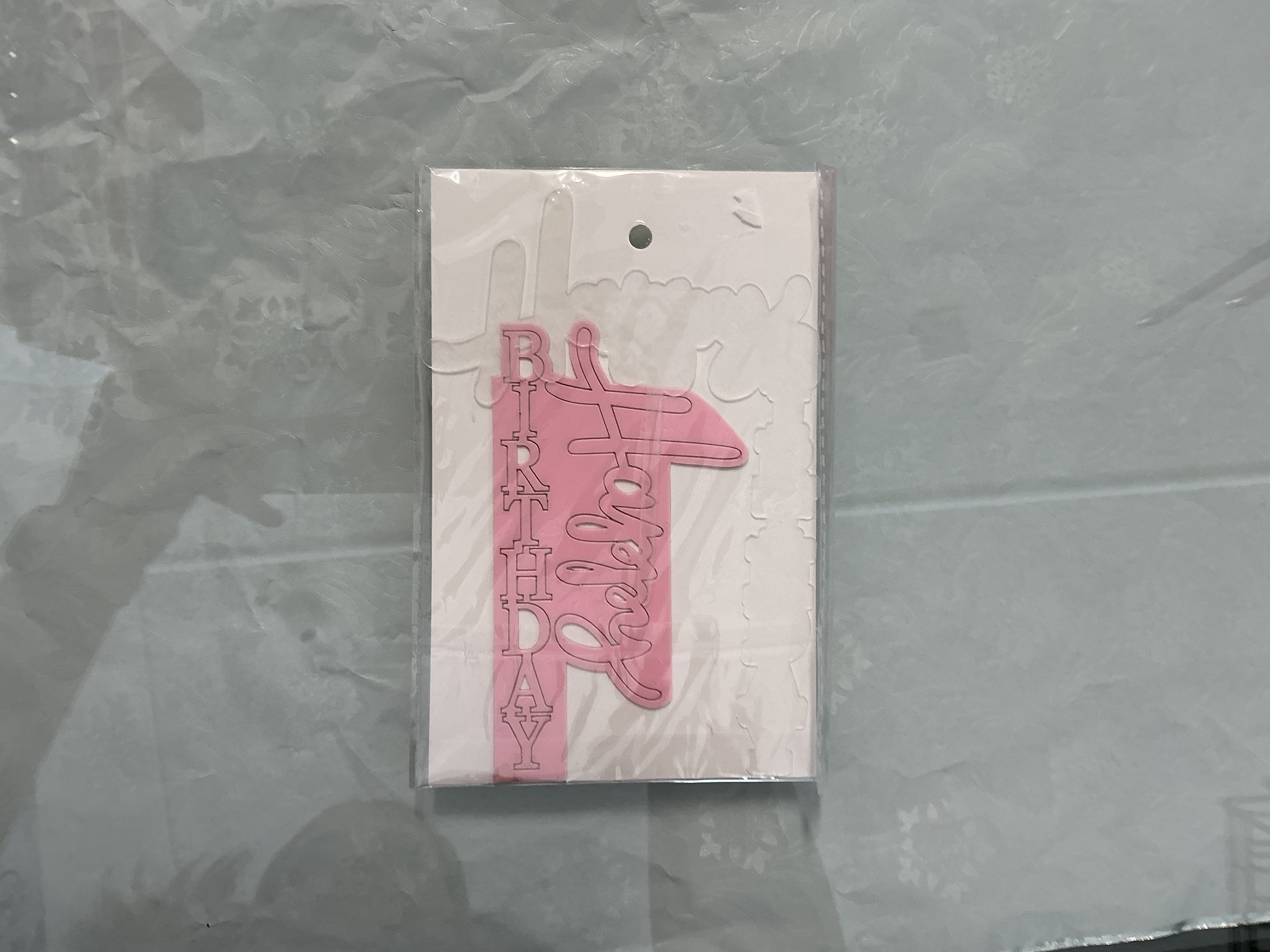 Baby Pink Happy Birthday