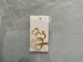 “ I Love You” Gold Hearts