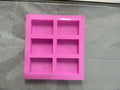 6ct Rectangle Silicon Mold
