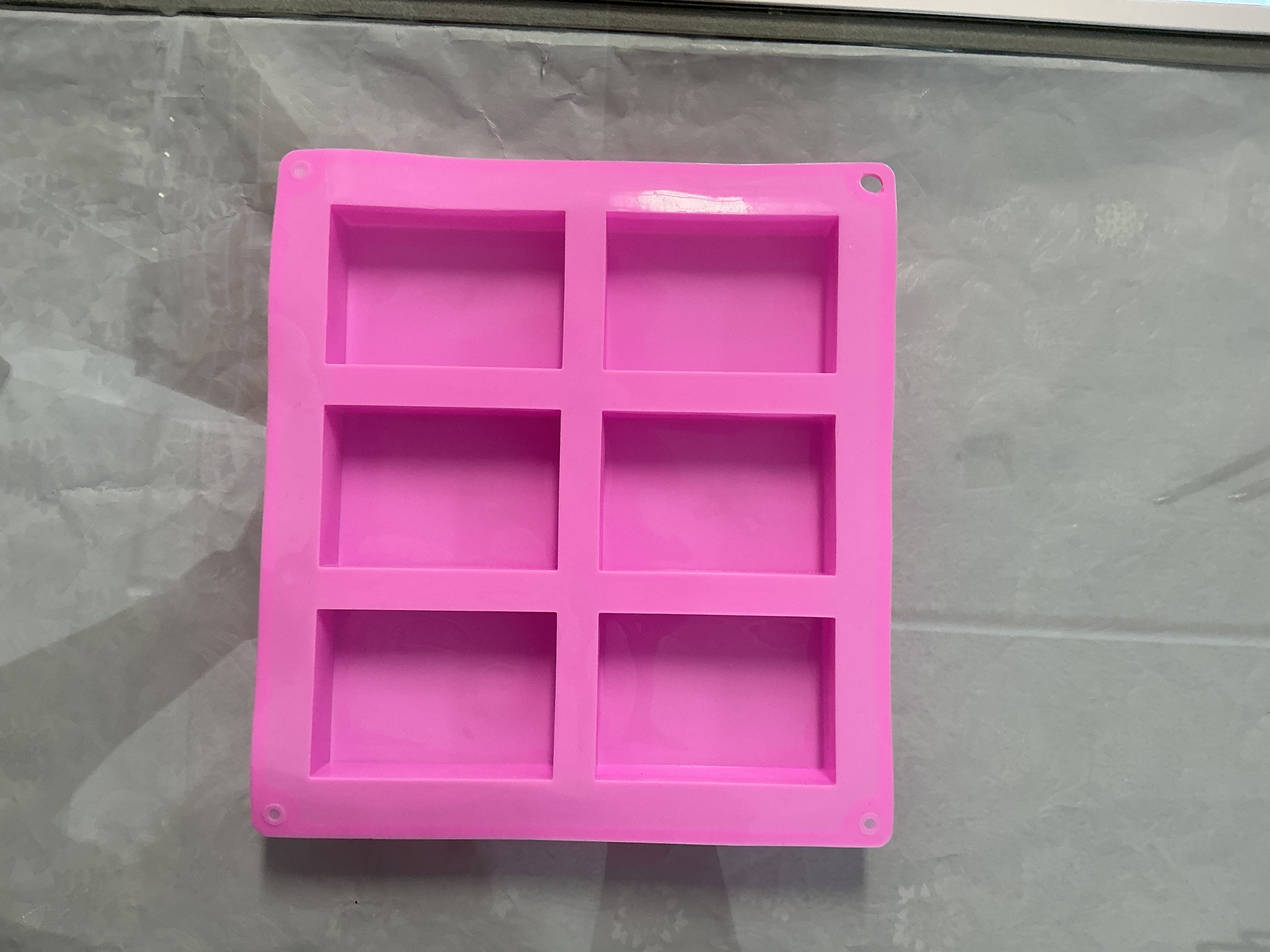 6ct Rectangle Silicon Mold