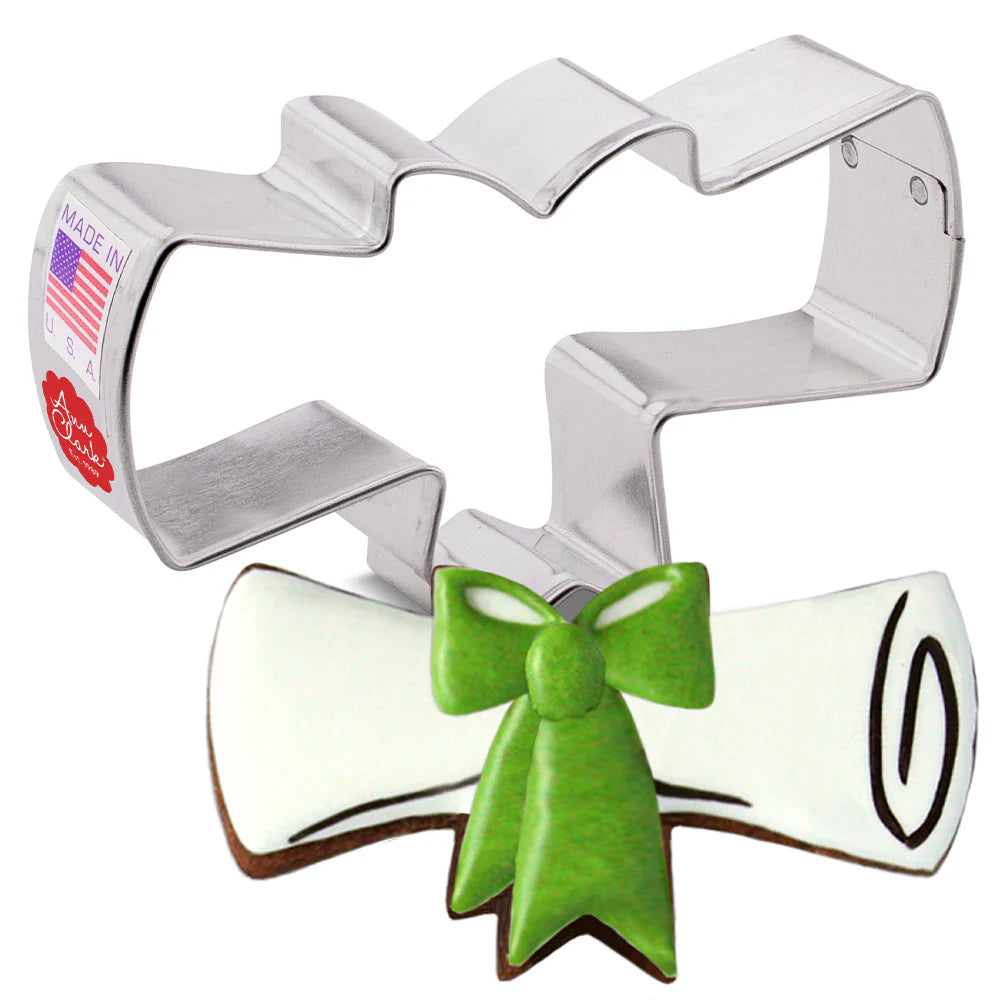 Diploma Cookie Cutter 4 1/4"