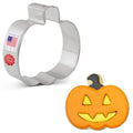 Jack-o-Lantern/Pumpkin Cookie Cutter 2 7/8" x 3"