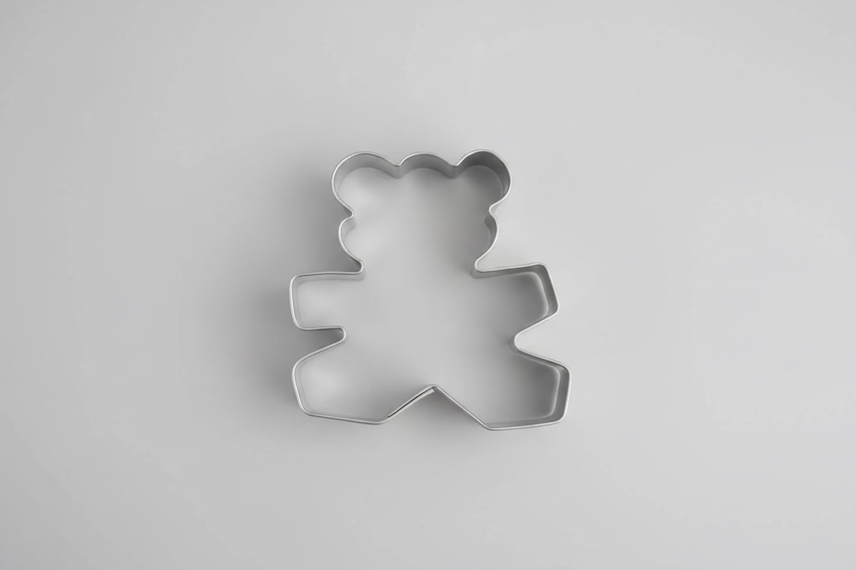 Teddy Bear Cookie Cutter 3”