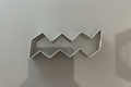 Chevron Cookie Cutter 4 1/8”