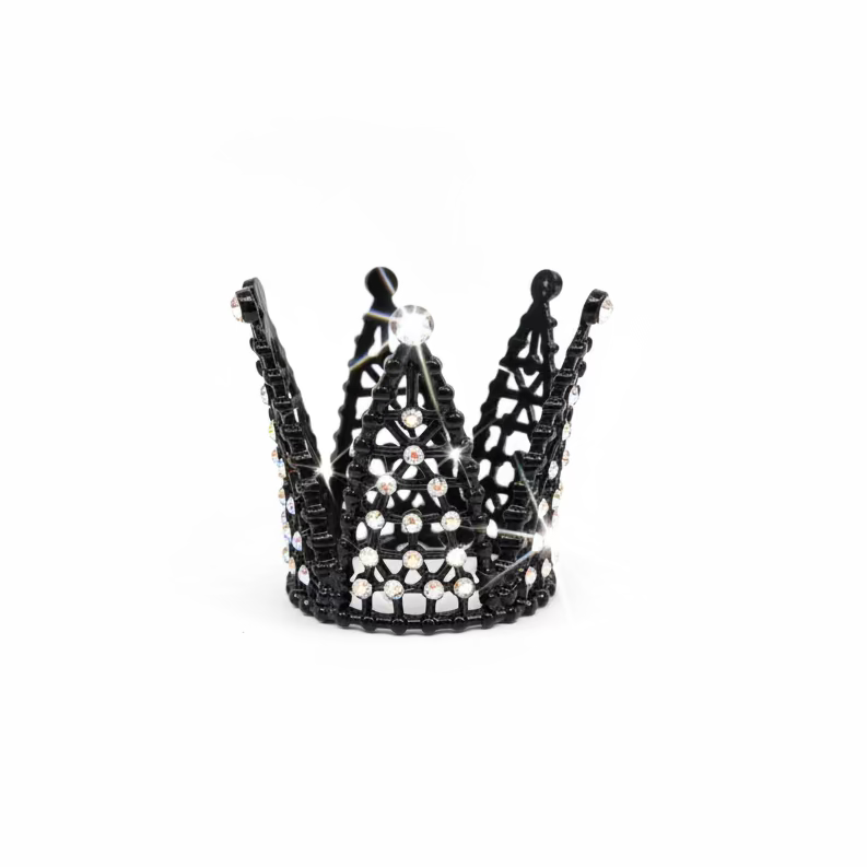 1.5” Black/Pearlescent Rhn Crown