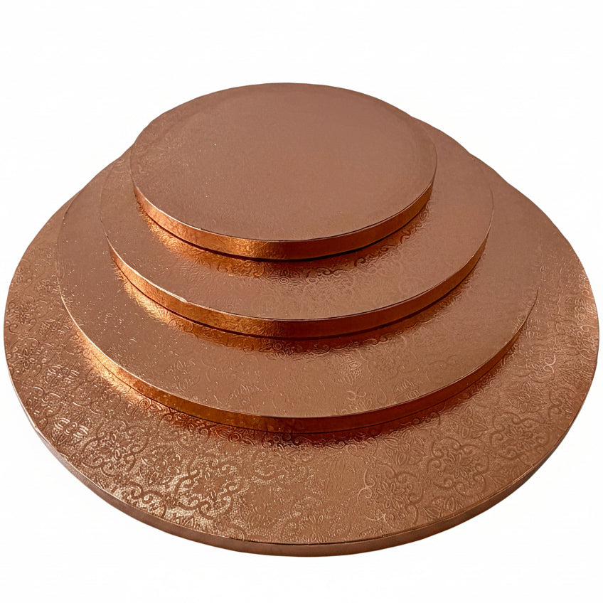 10" Round Rose Gold Drum