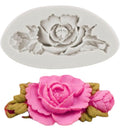 Big Rose 5.5x3" Silicone Mold