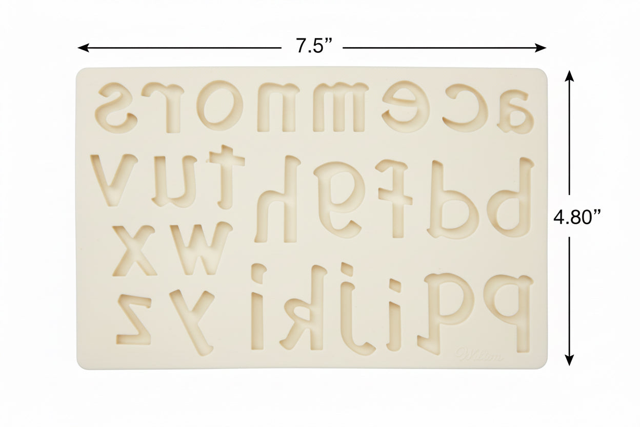 Lowercase Letters Mold