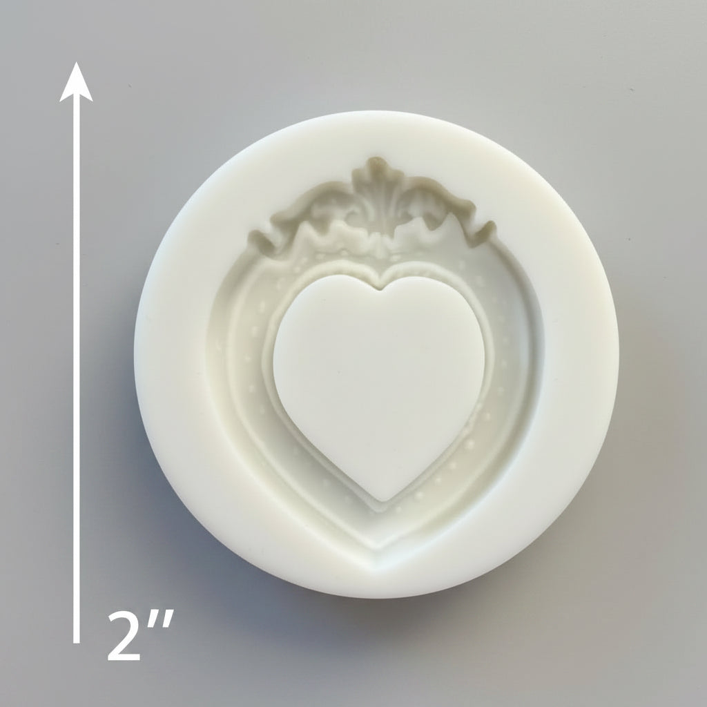 Vintage Heart Mold
