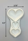 3 Hearts Mold