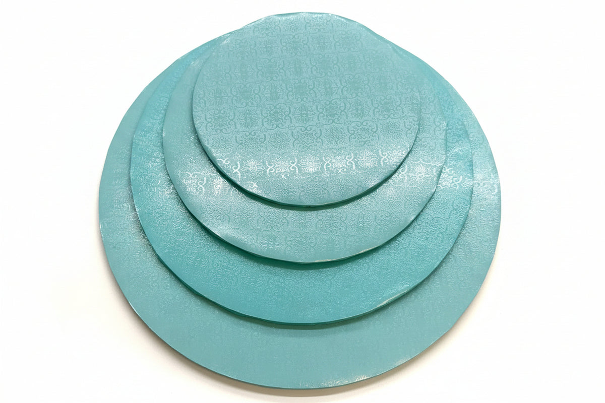 14" Round Teal Wrap
