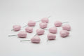 Heart Ball Baby Pink