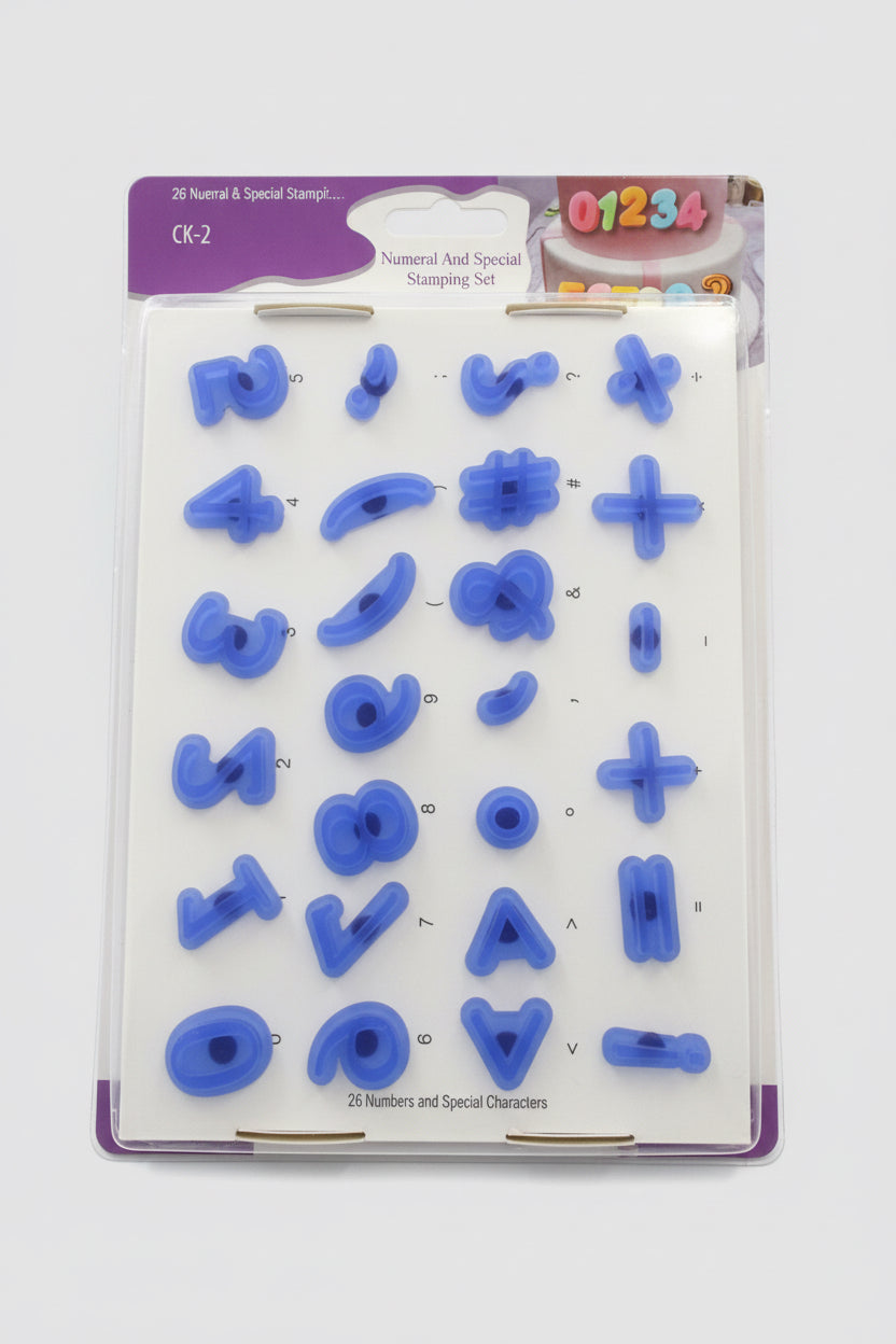 Number Stamp Set