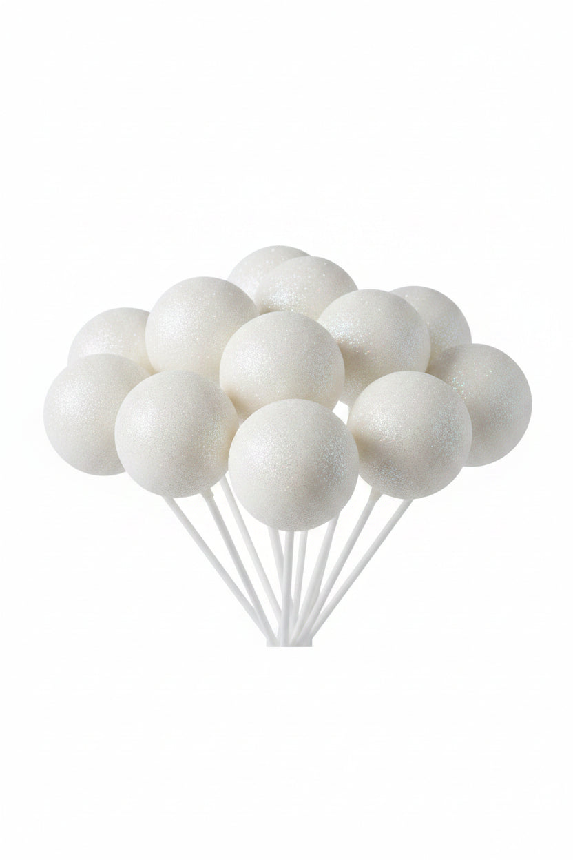 White Sparkle Ball