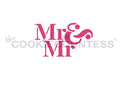Mrs And Mr Stencil