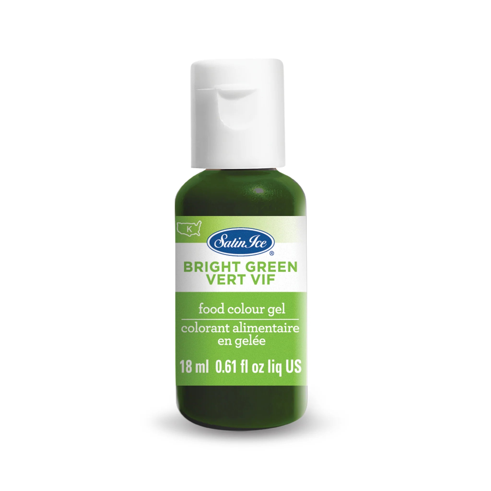 Satin Ice-Bright Green