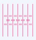 Football Field Lines Stencil