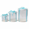 Clear Round Box 10x10