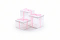 Clear Square Box 12x7