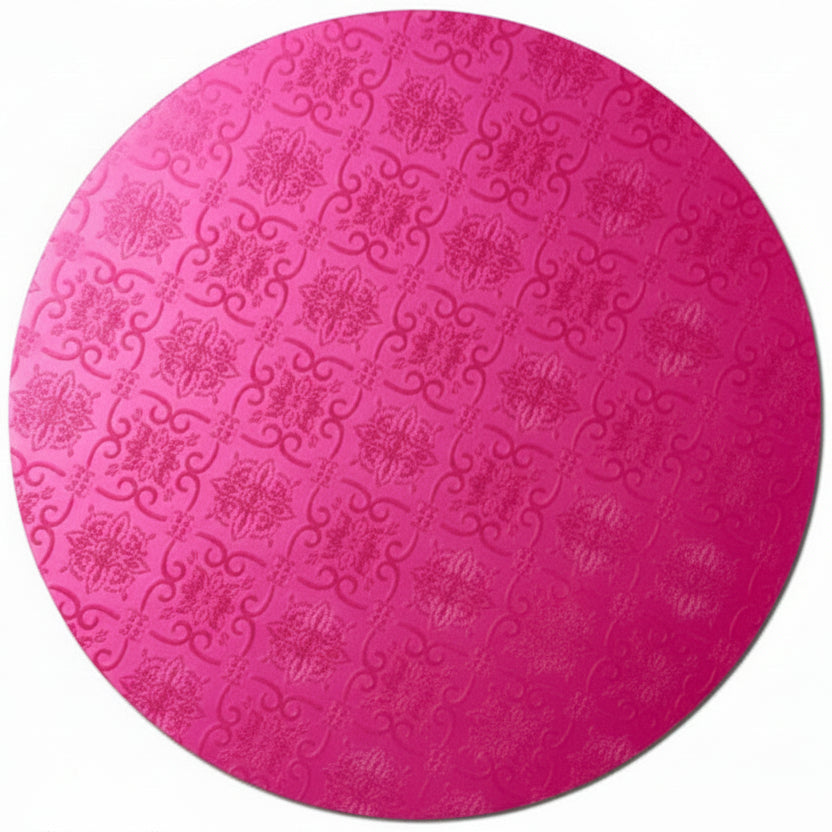 12" Round Hot Pink Wrap