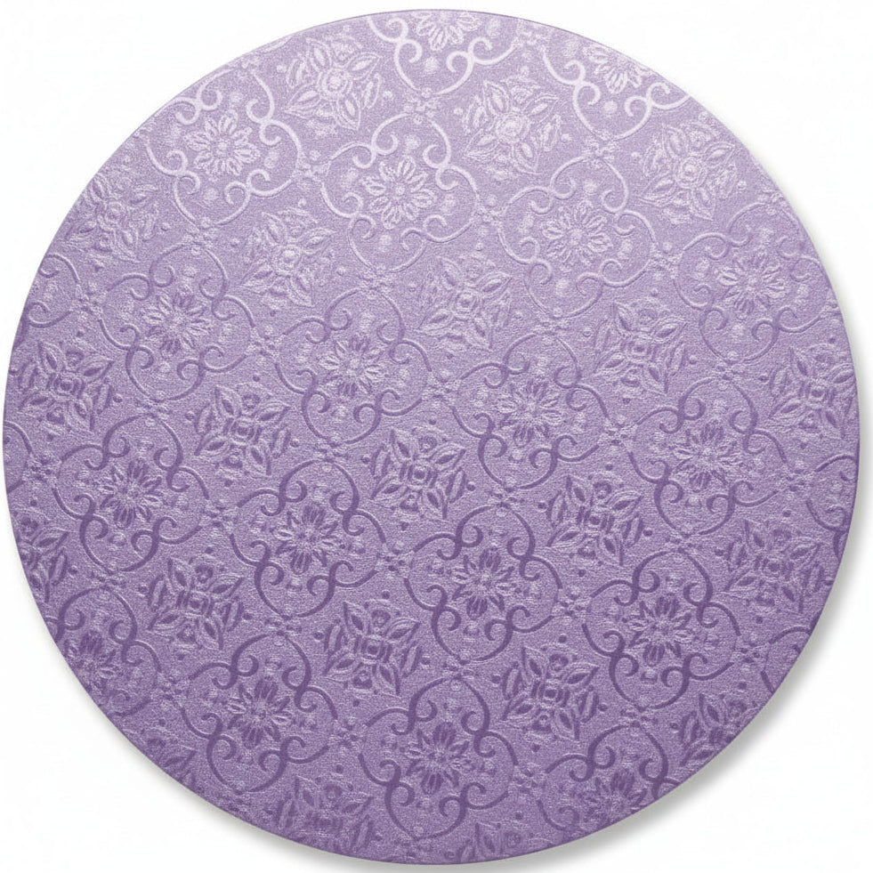 8" Round Purple Wrap